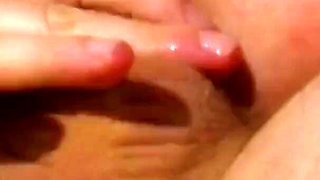 Blonde teen gets pounded on the beach