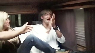 Road Trips UK featuring Ben Dover and Pascal White's shaved porn