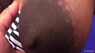 Barefoot And Pregnant Black MILF Amateur Sex