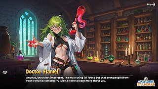Isekai: Waifu Overlord Gameplay Part 10 - Doctor Flamel Semen on Demand: H-scene