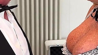 The Bad Butler Fucks the Slutty Maid