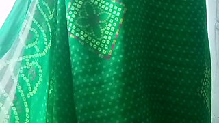 Indian village wife pees while showing off her boobs