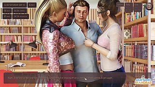 Get into some wild porn games with a deep first threesome adventure