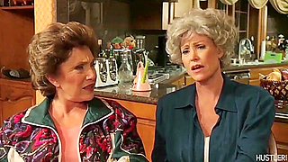 This Naughty Blonde Mature Enjoys When Big Dick Is Penetrating Her