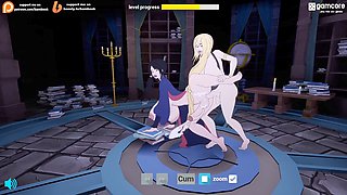 Rough anal, big tits blonde, anal creampie
