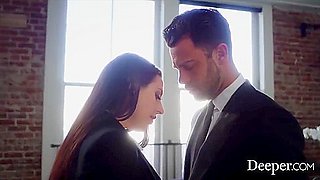 Seth Submits To Dominant Australian Boss Angela White - Big Natural Tits