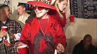 College Coeds Unleash Wild Public Passion at Invasion Party