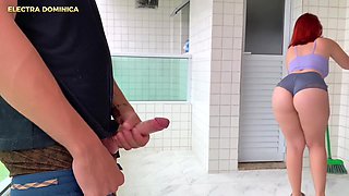 She thinks I don't notice... but she always wiggles her thighs leisurely when she knows I'm looking.