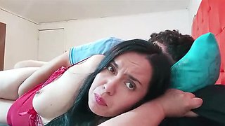StepMom Fucks Me in Her Bedroom – Big Tits Latina MILF Homemade