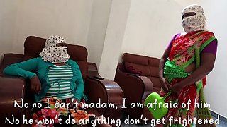 Indian Wife Swap Surprise: Funny Maid Seduces Lucky Husband