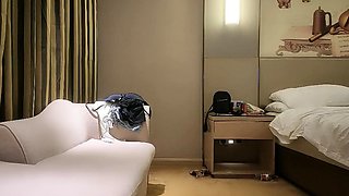 Cute shaved asian fingering on hidden cam