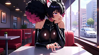 Pussygirl Wants Love and Sex. Hentai Anime Cartoon. Ai Animation