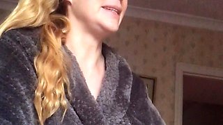 Blonde emo amateur solo masturbation