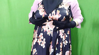 Muslim Hijabi Beautiful Housewife Fucking with Neighbor - With Clear Bangla Audio