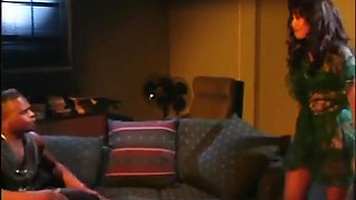 Black cock loves in asian pussy