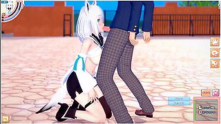 Koikatsu Hentai 3DCG Erotic Anime Sex With Big Tits Vtuber