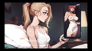 My New Girlfriend Taboo Hentai Game Ep.5 Step Sister Teasing and Sexting Her Step Brother!