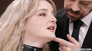 Nice Erik and Eliza's natural tits smut