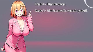 Spanish Audio JOI: Anal Lovers and Gamers, Watch Out! Hot Femdom Jerk Off Instruction
