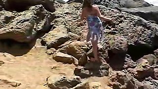 Little April In Hot Teen 18+ Fingers Herself In Outdoor