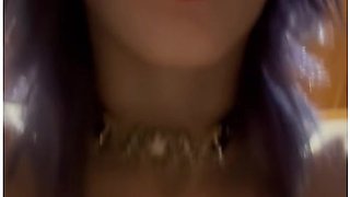Emo Slut Rides Cock & Gets Creampied