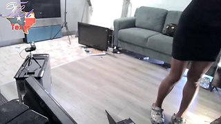 Hoodmilf- Tight Black Dress Easy Access to Fuck