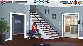 Sexy Mature MILF Landlady Almost Fucks During Movie - Summertime Saga 08