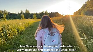 Alexa Mills' Heat Ignites a Wild Forest Sibling Erotic Rush