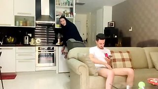 Arab Teen Learns Sex From Step Mom - Hot MILF Teaches Him Dirty Talk & Foot Fetish