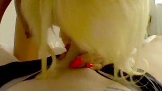 Astonishing floozy tiffany price flirts with a dude