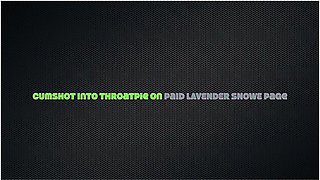 He Shoots A Fat Cumshot Across My Face Before Slamming Into My Throat!