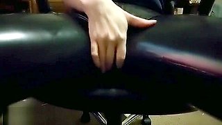 Unzipping Latex Pants to Tease Clit, Finger & Fuck Dripping Wet Pussy