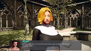 Wetting my panties, anime cartoon sex, in russian