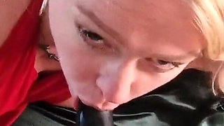 First Time Anal Sex with a Strap-on