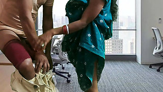 Indian Maid on Office