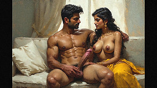 Indian college girl 18 year old first gangbang after her college in her friends house