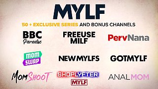 Fresh mylfs - busty new cougar likes receives the queen treatment and gives a feetjob