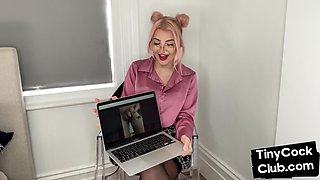 Pathetic tiny male pole incel minimized by femdom