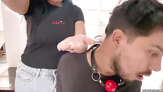 Total Control: Bound Femdom Experience with the Handgag Squad