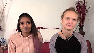 Desperate Amateurs: Hot Babes Alisha Adams & Isabella Flames Get Tight Pussies Banged Hard by Big Cock