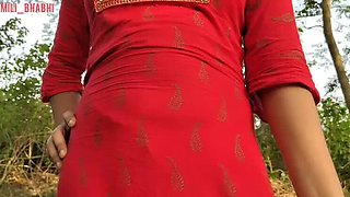 Desi Village Girl Mili Bhabi Hot Jungle Sex with Tight Little Pussy - Indian Step Brother Fuck