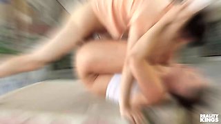 Reality kings - Alexis Fawx puts essential lubes on her hot figure & gives her stepson the sexual healing he was longing