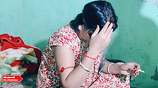 Smoking Desi Stepmom Fucking With Stepson Friends Mumbai