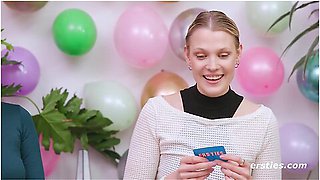 Dare Ring Of 4 - Tension Builds As 5 Amateur Babes Get To Know One Another