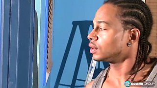 Grandma Fucks Big Black Cock - Brunette MILF Blowjob & Cumshot