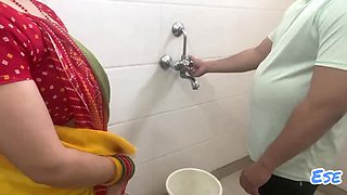 Desi Bhabhi Calls Neighbor Boy To Fix Her Shower And Fuck Her Tight Pussy