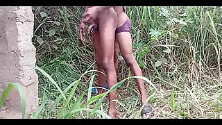 I Took My Friend to a Newr by Buah to Fuck Him Very Well Because He Love Outdoor Sex