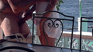 Au Pair Student Anal Deflowered! Bareback Fuck and Ass to Mouth Facial