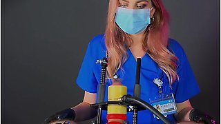 Nurse Kittys Milking Machine Orgasm Treatment