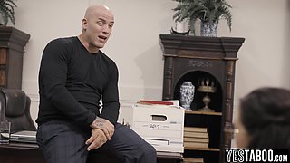 Cunning mature stud fucks a virgin teen